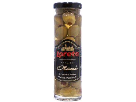 Loreto Stuffed with Pimiento Spanish Olives 150g on Sale