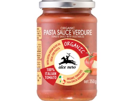 Alce Nero Organic Tomato Sauce with Vegetables 350g Cheap