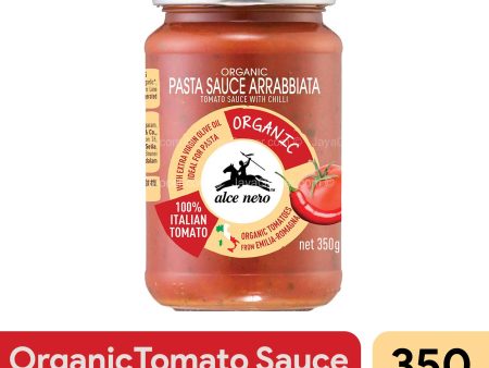 Alce Nero Organic Chili Tomato Sauce 350g Hot on Sale