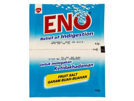 Eno Fruit Salt Antacid Powder Sachet 4.3g x 2sachets Online