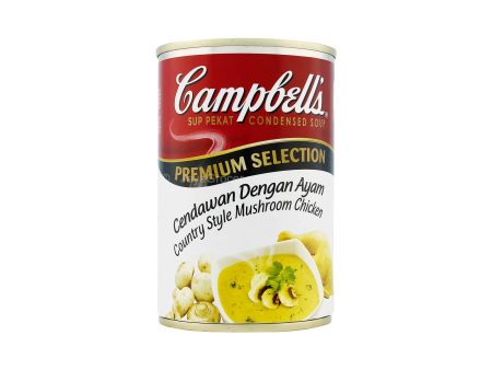 Campbells Country Style Chicken Mushroom Condensed Soup 300g Discount