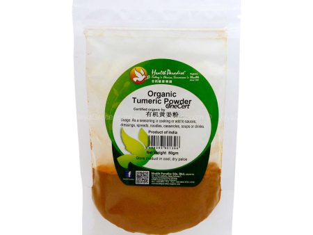 Health Paradise Organic Tumeric Powder 50g Online Sale