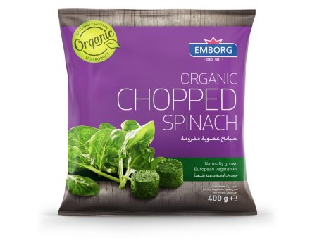 Emborg Frozen Organic Chopped Spinach 400g For Cheap