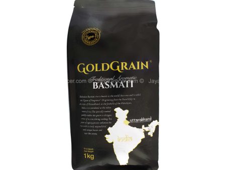 Gold Grain Basmati Rice 1kg Sale