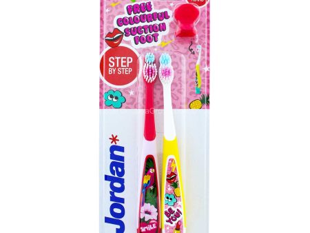 Jordan Step 3 Kids Soft Toothbrush (6-9 years) 2pcs Hot on Sale