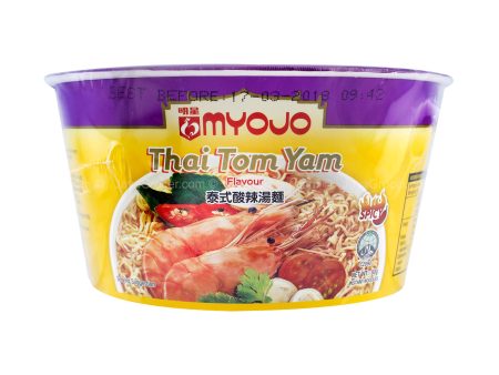 Myojo Thai Tom Yam Flavour Instant Noodle 80g For Discount