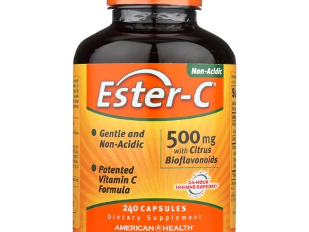 American Health - Ester-c With Citrus Bioflavonoids - 500 Mg - 240 Capsules Sale