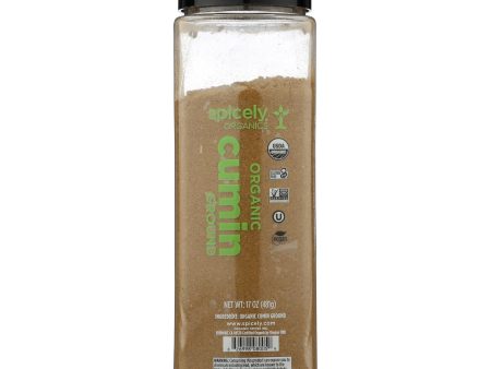 Spicely Organics - Cumin Organic Ground - Case Of 2-17 Ounces Sale