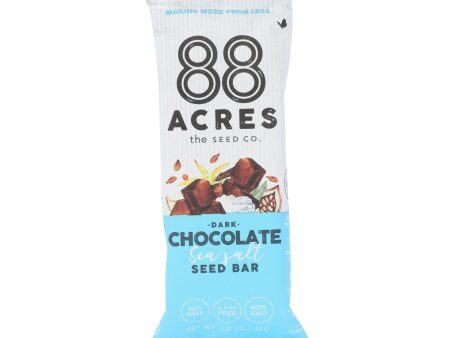 88 Acres - Bars - Chocolate And Sea Salt - Case Of 9 - 1.6 Oz. on Sale