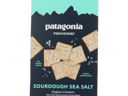 Patagonia Provisions - Crackers Organic Sourdough Sea Salt - Case Of 6 - 4.4 Ounces For Cheap