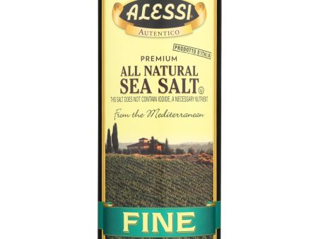 Alessi - Mediterranean Sea Salt - Fine - Case Of 6 - 24 Oz. Fashion