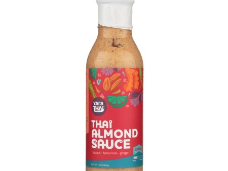 Yai s Thai Sauce - Thai Almond - Case Of 6 - 12 Oz Hot on Sale