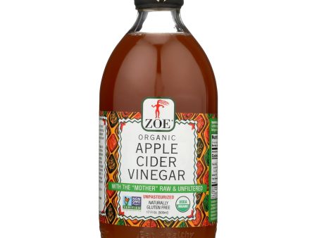 Zoe - Apple Cider Vinegar - Case Of 6 - 17 Fl Oz. Sale