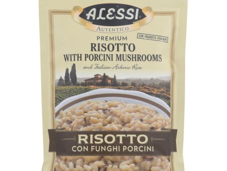 Alessi - Funghi Risotto - Porcini Mushrooms - Case Of 6 - 8 Oz. Online now