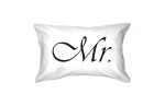 Mr and Mrs Couple Pillowcases Classy Matching Pillow Covers for Newlyweds on Sale