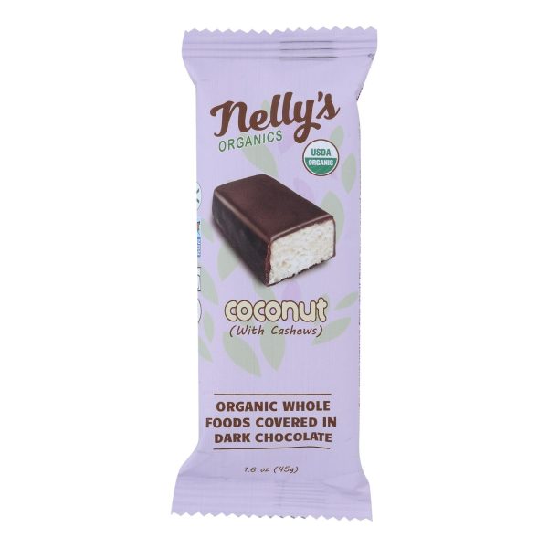 Nelly s Organics Coconut Candy Bar  - Case Of 9 - 1.6 Oz Cheap