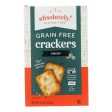 Absolutely Gluten Free - Crackers - Toasted Onion - Case Of 12 - 4.4 Oz. Cheap