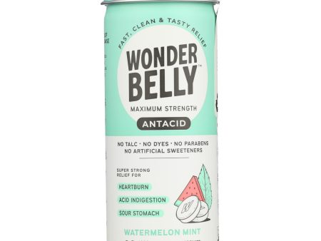 Wonder Belly - Antacids Watermelon Mint - Case Of 4-60 Count Supply