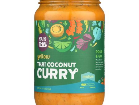 Yai s Thai Thai Coconut Curry - Yellow - Case Of 6 - 16 Oz Cheap