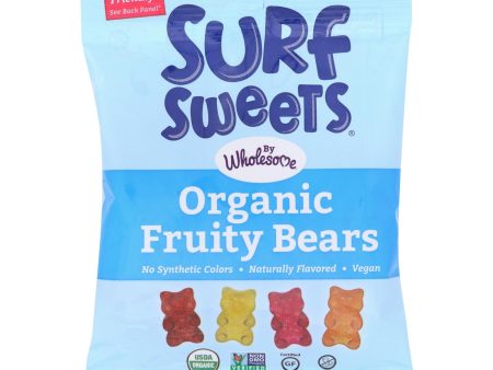 Surf Sweets Organic Fruity Bears - Case Of 12 - 2.75 Oz. For Discount