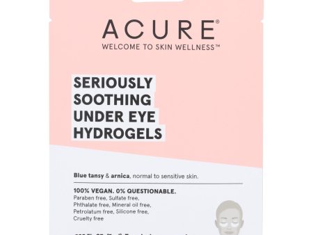 Acure - Seriously Soothing Under Eye Hydrogels - Case Of 12 - 0.236 Fl Oz. Hot on Sale