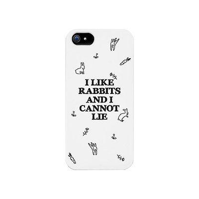 I Like Rabbit And I Cannot Lie Funny Case Cute Graphic Design Cover Sale