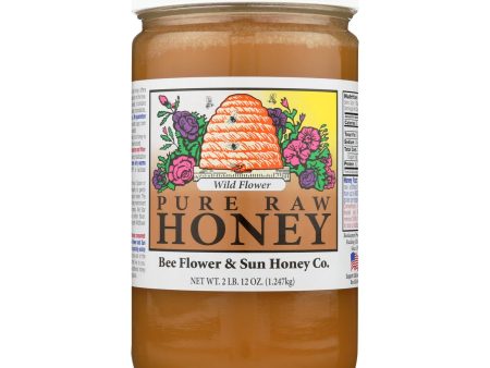 Bee Flower & Sun Honey - Honey Wild Flower - Case Of 6 - 44 Oz Online Hot Sale