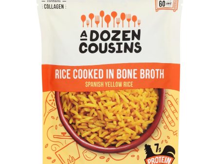 A Dozen Cousins - Rice Spanish Yellow Rte - Case Of 6-8 Oz Cheap