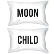 Funny Pillowcases Standard Size 20 x 31 - Moon Child Matching Phillow Case For Sale