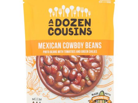 A Dozen Cousins - Ready To Eat Beans - Mexican Pinto - Case Of 6 - 10 Oz. Discount