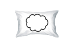 Thinking Cloud Pillows Standard Size 21 x 30 Matching Couple Pillowcases For Cheap