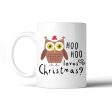 Hoo Christmas Owl 11 Oz Ceramic Coffee Mug Fashion