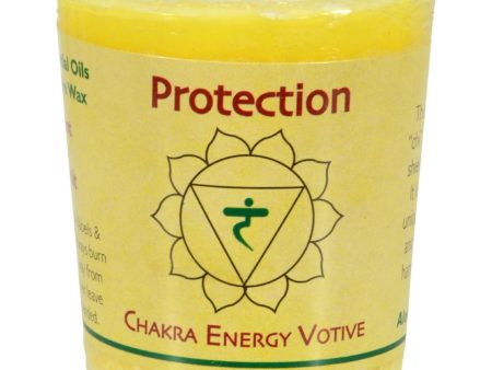 Aloha Bay - Chakra Votive Candle - Protection - Case Of 12 - 2 Oz Online Hot Sale