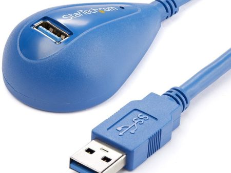 StarTech.com 5 ft Desktop SuperSpeed USB 3.0 Extension Cable - A to A M F Sale