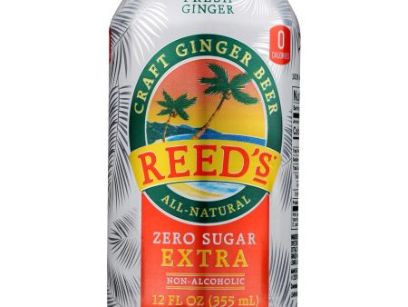 Reed s - Ginger Beer 652 0 Sugar - Case Of 6 - 4 12 Fz Online