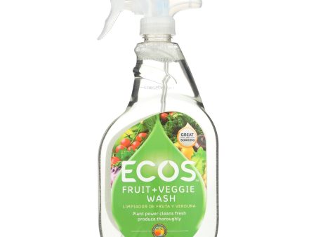 Earth Friendly Fruit And Vegetable Wash - Case Of 6 - 22 Fl Oz. Supply