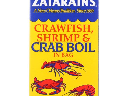 Zatarain s Crab Boil - Dry - Case Of 6 - 3 Oz on Sale