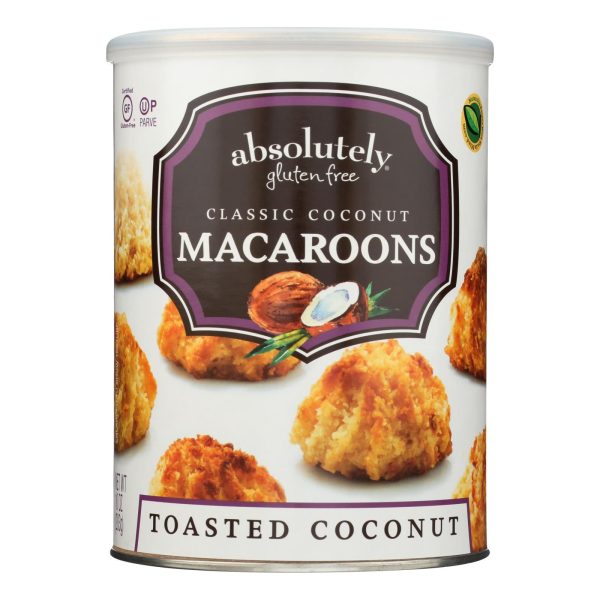 Absolutely Gluten Free Macaroons - Coconut - Classic - Case Of 6 - 10 Oz For Cheap