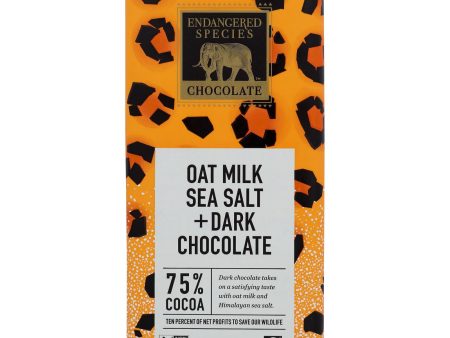 Endangered Species Chocolate - Dark Chocolate Hmln Slt.oat Milk - Case Of 12-3 Oz For Cheap