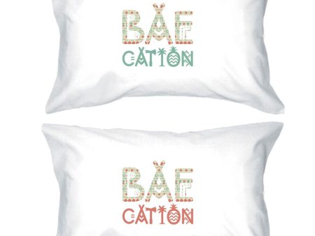 BAEcation Vacation Matching Pillow Cases Unique Wedding Gift Ideas Online Sale