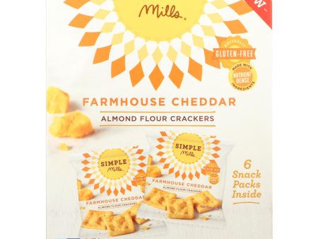 Simple Mills Farmhouse Cheddar - Case Of 6 - 4.9 Oz Hot on Sale