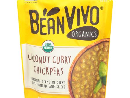 Bean Vivo - Chickpeas Coconut Curry - Case Of 6-10 Oz Online now