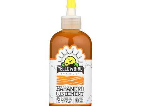 Yellowbird Sauce - Habanero - Case Of 6 - 9.8 Oz Online Sale