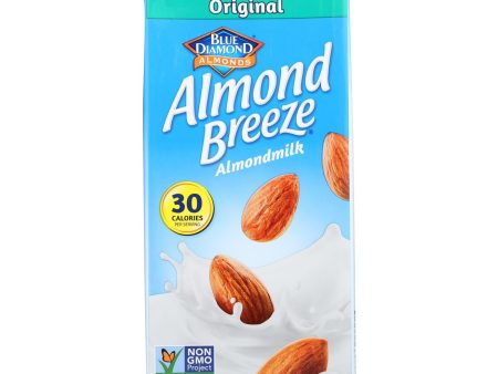 Almond Breeze - Almond Milk - Unsweetened Original - Case Of 12 - 32 Fl Oz. on Sale