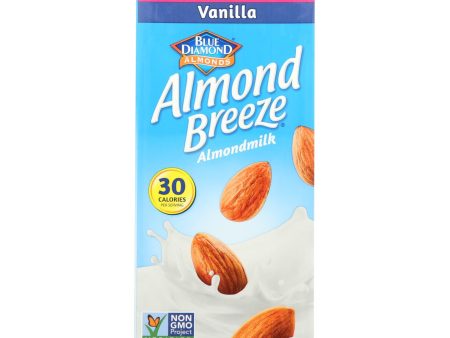 Almond Breeze - Almond Milk - Unsweetened Vanilla - Case Of 12 - 32 Fl Oz. Fashion