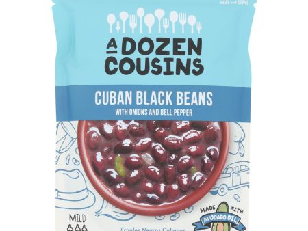 A Dozen Cousins - Ready To Eat Beans - Cuban Black - Case Of 6 - 10 Oz. For Cheap