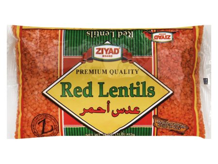 Ziyad - Beans Red Lentil - Case Of 6 - 16 Oz Fashion