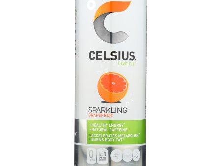 Celsius Sparkling Ginger Fitness Drink  - Case Of 12 - 12 Fz Supply