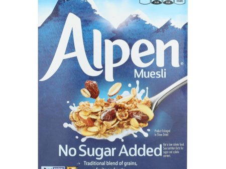 Alpen No Added Sugar Muesli Cereal - Case Of 12 - 14 Oz. Online Hot Sale