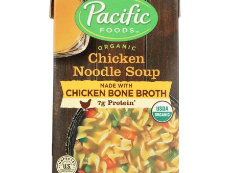 Pacific Natural Foods Chicken Noodle Soup - Case Of 12 - 17 Oz Fashion